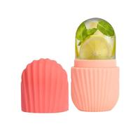 Ice Roller for the Face, Silicone, Soft, Reusable, Portable, Eye Lifting Roller, for All Skin Types, After Sun Care, Smooth Look, Home, Travel, Salon, Spa, Business Trip