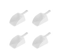 Ice Scoop 1/5PCS Thickened Large Milk Tea Shop Ice Machine Plastic Shovel Special Food Rice(Small 4pcs)