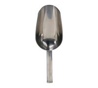 Ice Scoop Aluminum Alloy Bar Candy Scoop Shovel Round Pub Home Ice Cubes Spice Cand(10 inch)