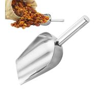 Ice Scoop for Freezer | Stainless Steel Kitchen Ice Scooper for Ice Maker | Metal Utility Scooper for Kitchen, Multipurpose Dry Goods Scoop for Candy Kitchen Bar Wedding