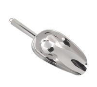 Ice Scoop for Freezer, Stainless Steel Small Ice Cube Shovel, Mini Scoop Kitchen Utility Scoops Multifunctional Ice Food Scoop Coffee Beans Dried Fruit Shovel Silver(18OZ)