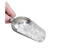 Ice Scoop Stainless-Steel Ice Cube Scoop Bar Buffet Party Kitchen Spice Candy Flour Nut Spoon Dry Goods(10 inch)