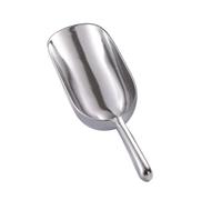 Ice Scoop,Stainless Steel Ice Shovel,Metal Ice Scooper For Ice Maker,Multi-Purpose Metal Food Scoop for Flour Fruit Grain Rice 32 OZ
