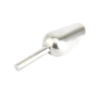 Ice Scoop Stainless Steel Sweet Candy Ice Scraper Buffet Bar Food Measuring Scoop Shovel(XL)