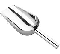 Ice Scoop Sugar Flour et Dry Grains Bar Tools Measuring Scoop Stainless Steel Ice Scoop for Candy/Ice Cube/Flour/Sugar/Coffee Bean/Protein Powder 8-Inch