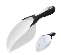 Ice Scoopers for Freezer, Plastic Ice Scoop for Machine Food with Handle, Scoopers for Bucket, Dog Cat Food Scoop, Dishwasher Safe 8.7x3.2x2.4