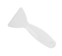 Ice Scraper De-Icer Made of Plastic Hand Held Flat Shovel Kitchen Small Tool White For Scraping Water, Glue, And Deicing Kitchen Refrigerator Accessory