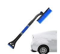 Ice Scraper - Extendable Cleaning Tools with Rotating Head, Removable Ice Scraper with Brush for SUV Saloon | For SUV, Truck, Saloon and Car in Winter for Defrosting and Cleaning the Car