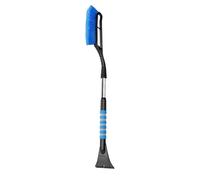 Ice Scraper - Extendable Windshield Tool | Windshield Shovel, 36 Inch Telescopic Shovel with Ergonomic Grip and Detachable Bristle Head, for Clearing Snow Ice Dirt on Trucks Suvs Cars Window Glass
