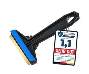 Ice Scraper for Car Windscreen - Brass Car Ice Scraper - Murska - fast, effortless & easy - Premium HIPS - Brass Blade Windscreen Scraper for Car Window Scrapper & Squeegee - Finland (Random Color)