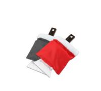 Ice Scraper for Car Windscreen with Warmer - Hand Mitt. Ice scraper with Gloves - 2pcs (Red and Black)