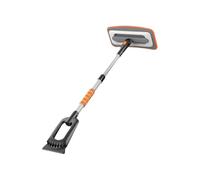 Ice Scraper for Car Windshield - Multifunctional Ergonomic Aluminium Alloy Car Snow Remover for Cleaning Ice from Home Garden Lawn Window Truck Vehicle Roof