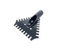 Ice Scraper Heavy Duty Triangle Ice Chipper for Winter Camping and Hiking Robust Triangular Design with Ergonomic Grip Outdoor Gear for Abrupt Weather Conditions (A, 18cm)