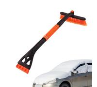Ice Scraper,Non-Slip Detachable Rotatable Head,Telescoping Car Scraper Snow Brush | for RV Truck Sedan Vehicle Winter Cold Weather Windshield Window Glass