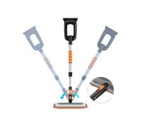 Ice Scraper - Telescopic Aluminium Alloy Snow Brush, De-Icing Tool with Use | Ice Scraper for Car Windscreen, Perfect for Cars, , Trucks