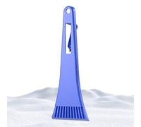 Ice Scraper - Windshield Snow Shovel for Vehicles, Cleaning Tool with Ergonomic Handle, Ice Remover for Cars, Fridges, Window, Winter and Maintenance Accessory, 3.54x9.06 Inches