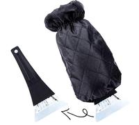 Ice Scraper With Glove, Windscreen Ice Scraper, Car Ice Scraper, Windshield Window Auto Winter Tool, Snow Remover Waterproof, Plastic Ice Scraper Snow Scraper With Non Slip Handle, No Scratches