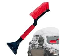 Ice Scraper with Snow Brush, Car Windscreen Scraper, Frost Slider, Ice Free | Ice scraper for car windows, car snow brush and ice scraper, robust winter set for effortless de-icing and snow removal