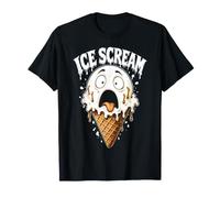 Ice Scream Funny Halloween Ice Cream Ghost Spooky Costume T-Shirt