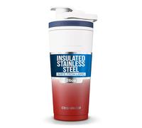 Ice Shaker Insulated Stainless Steel Shaker Bottle | 26oz, Usa | Cold for 30+ Hours | Insulated Cup with Twist-on Agitator | Odor-Free Bottle for Protein Shakes, Water, Smoothies, Cocktails