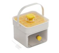 Ice Shapes | Easy Release Mould, Handle and Lid | Double-Layer Rechargeable Production Tool for Home Outdoor Coffee Whiskey Cocktail Tea