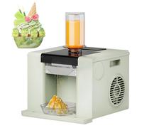 Ice Shaver Machine, 280W Commercial Snowflake Ice Maker, 750ml Capacity, One-Touch Operation, 60kg/24h Output, Auto Cleaning for Home and Bars