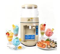 Ice Shaver Machine for Commercial & Home Use, 440W Adjustable Ice Fineness, Snow Cone Maker for Parties, Cocktails, Slush & Summer Outdoor Events