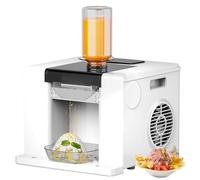 Ice Shaver Machine for Snow Cones, 60KG/24H Mini Electric Maker, Smart Button Screen, Ideal for Commercial and Home Use, Perfect for Desserts and Ice Cream