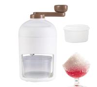 Ice Shaver Machine Manual Ice Crusher Machine Snow Cone Machine Shaved Ice Household Solid Water Breaker With Ice Mold For Kitchen Gadget