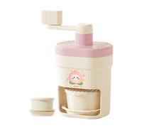 Ice Shaver Machine - Manual Portable Hand Crank Maker - Shaved Ice Machine,for Home Kitchen Counter Party Bar Camping Hawaiian Shaved Juice Beverage Whiskey