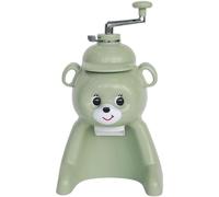 Ice Shaver Manual Portable Crusher - Large Capacity Hail Ice Machine for Home Use - Premium Shaved Ice Maker in Cute Bear Shape