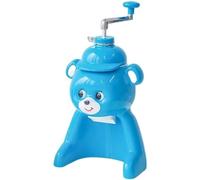 Ice Shaver Manual Portable Crusher - Large Capacity Hail Ice Machine for Home Use - Premium Shaved Ice Maker in Cute Bear Shape