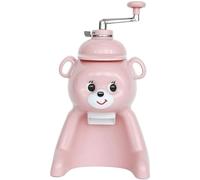 Ice Shaver Manual Portable Crusher - Large Capacity Hail Ice Machine for Home Use - Premium Shaved Ice Maker in Cute Bear Shape