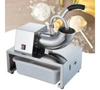 Ice Shaving Machine, Commercial Grade Ice Crusher with Acrylic Case, Stainless Steel Dual Box for Home, Bar, and Restaurant Use, Heavy Duty Design