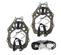 Ice Shoes Grippers,Anti-slip Heat Resistant - Snow Shoe Spikes Grips,for Walking Climbing Mountaineering Women Men Adults Kids Seniors Teens