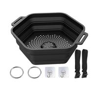 Ice Shower - 60cm Silicone Water Cooler, Quick Cooling Bath Barrel, Foldable Ice Tub Bucket, Container | Cold Dipping, Recovery, Bathing, Relaxation, Spa, Fitness, Muscle Relief