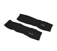 Ice Silk Arm Sleeves for Cycling, Breathable Sun Protection & UV Blocker, Moisture Wicking Elbow Covers for Running Hiking Driving Outdoor Sports(black)