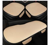 Ice Silk Car Seat Cushion for Audi A5 COUPE 2door B8 2007-2016, Breathable Cooling Front Seat Pad Set with Pocket Protective for Car,Beige Front and Back