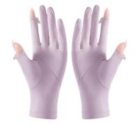 Ice Silk Driving Gloves | Children Princess Sunscreen Splicing Mittens Pack