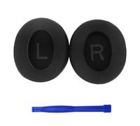 Ice Silk Fabric Ear Pads Improved Sound Isolation For Space Q45 Headphones Ear Comfortable Noise Isolation Earpads