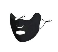 Ice Silk Face Mask for Women, UV Protection Sun Cover with Ear Loops, UPF500+ Lightweight Breathable Summer Mask (Black)