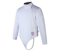 Ice Silk Fencing Jacket, Protective Garment for Foil/Epee/Sabre, 350 Newton Fencing Uniform, Durable and Puncture-Resistant, Suitable for Competition or Training(52#,Right-handed)