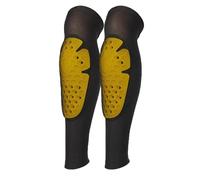 Ice Silk Knee Elbow Pads Set PU Energy Absorbing Shock Protection With Anti-slip Strap Flexible Breathable Protective Gear For Motorcycle Motocross Cycling Skateboarding,Yellow Elbow pads-XXL