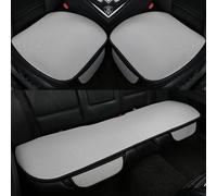 Ice Silk Non-Slip Car Seat Pad for Summer Breathable and Refreshing, 2024 Upgrade Breathable & Anti-Slip Cotton Car Seat Covers with pocket, Cooling Seat Cushion for Summer Heat (D,3pcs set)