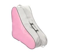Ice Skate Bag for Inline and Roller Skates, Mesh Triangular Carry Bag | Adjustable Shoulder Strap, Multifunctional Use for Skating Rink and Event, Stylish Pink Design, Halloween Season