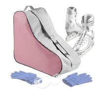 Ice Skate Bag - Lightweight Shoulder Strap Carrier, Practical Ventilated Backpack | Large Capacity Storage Structure With Supportive Padded Panels For Holding Roller Skates Cheer Shoes Youth Women Men