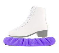 Ice Skate Blade Covers,Ice Skate Guards,Skate Guards for Hockey Skates,Figure Skates and Ice Skates,Skating Soakers Cover Blades for Kids Youth Adult - Men Women Boys Girls (Purple, Small for Kids)