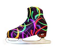 Ice Skate Boot Covers (Fluorescent Ribbon)
