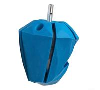 Ice Skate Sharpener Rotatable Stone Metal Tool | Rotatable handle extends stone life, metal build, fits most blades, compact design, easy operation