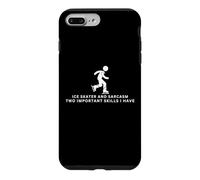 Ice Skater and Sarcasm Men Funny Figure Skating Case for iPhone 7 Plus/8 Plus